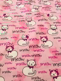 Image 2 of Scrub Top- Meow 