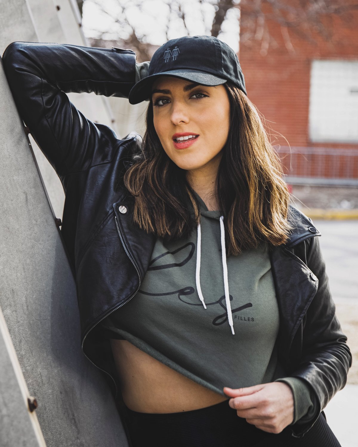 Girls best sale black hat