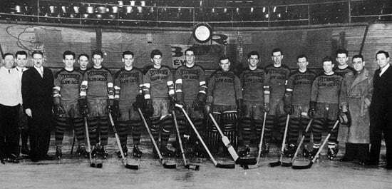 Pittsburgh Hornets custom 1936 hockey tee