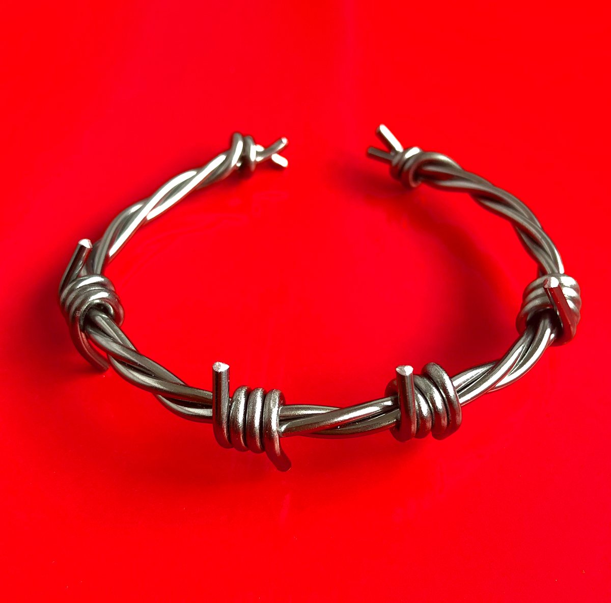 Barbed wire 2024 cuff bracelet