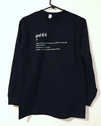 Long Sleeve Graffiti Definition Shirt