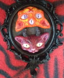 Image 4 of Celestial and Devil Cat Sculpture