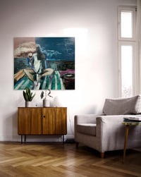 Image 1 of PAINTING / MALERI / "The picnic” / 120X140 CM