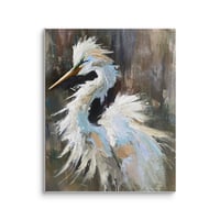 Image 3 of Egret Canvas