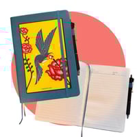 "Diego" teal journal