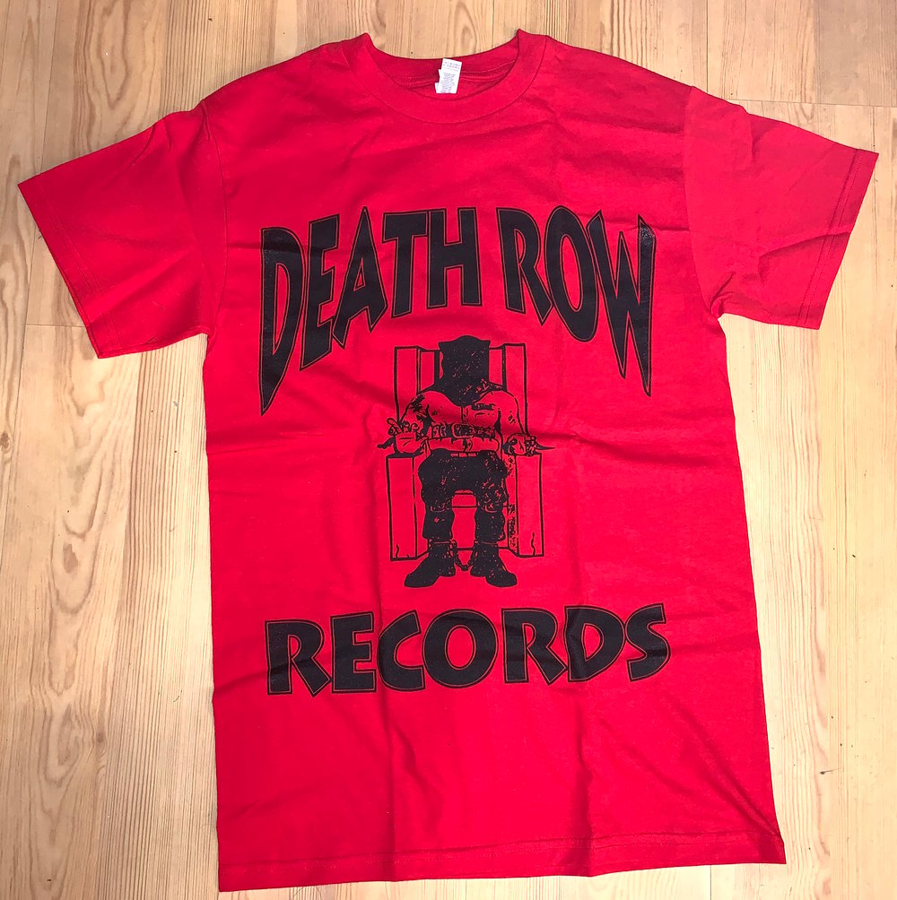 Image of Death Row Records T-Shirt Mens