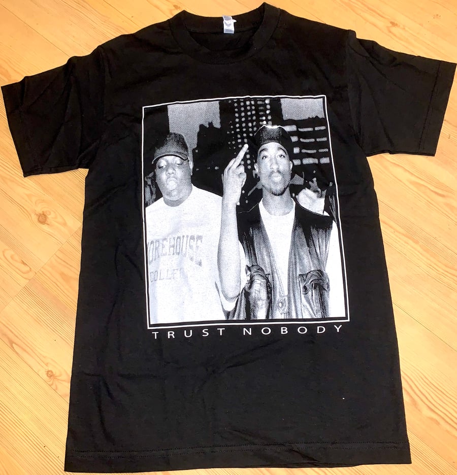 Image of Tupac X Biggie "Trust Nobody" T-Shirt Mens