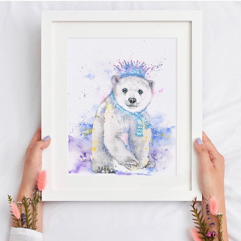 Image of Casper - The baby Polar Bear with FREE SHIPPING