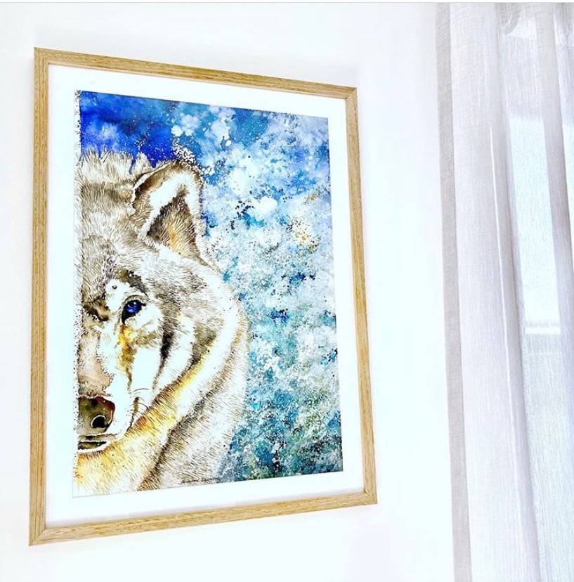 Image of Rama - The Majestic Wolf with FREE SHIPPING