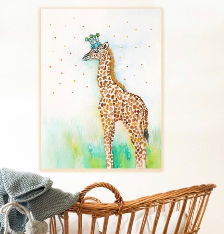 Image of Quin the baby Giraffe...FREE POSTAGE