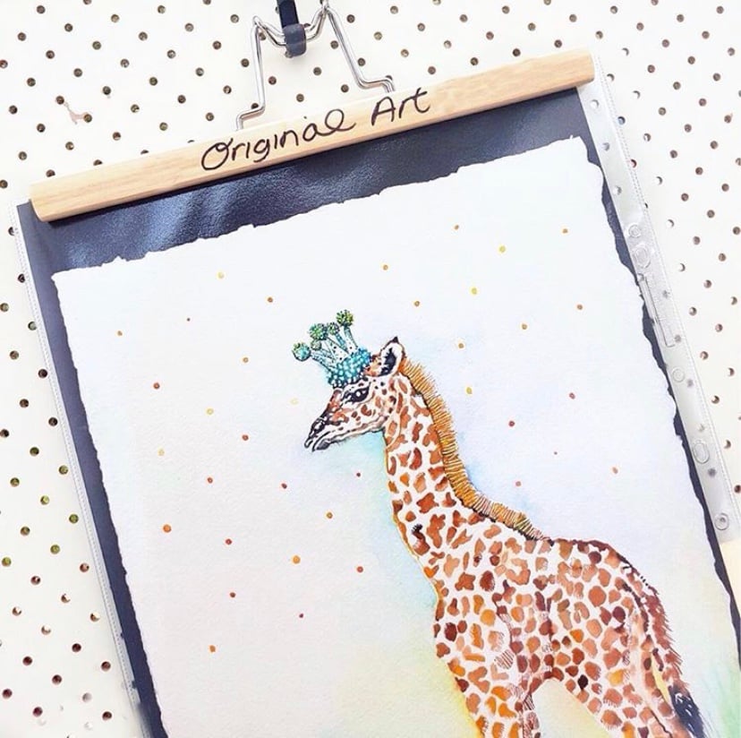 Image of Quin the baby Giraffe...FREE POSTAGE 