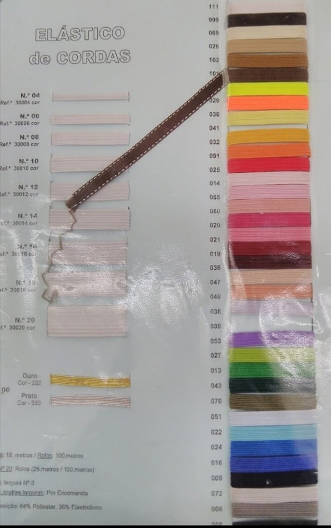 Elásticos - Disponível em loja física