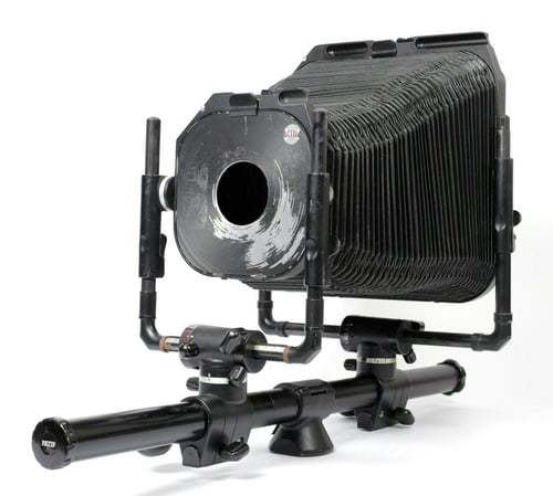 Image of Fatif DS 8X10 Monorail Camera + Extra Bellows