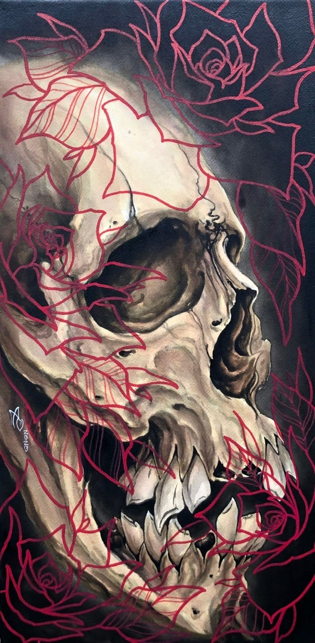 Image of Limited edition skull print - 