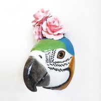 Image 3 of Parrot Wall Vase