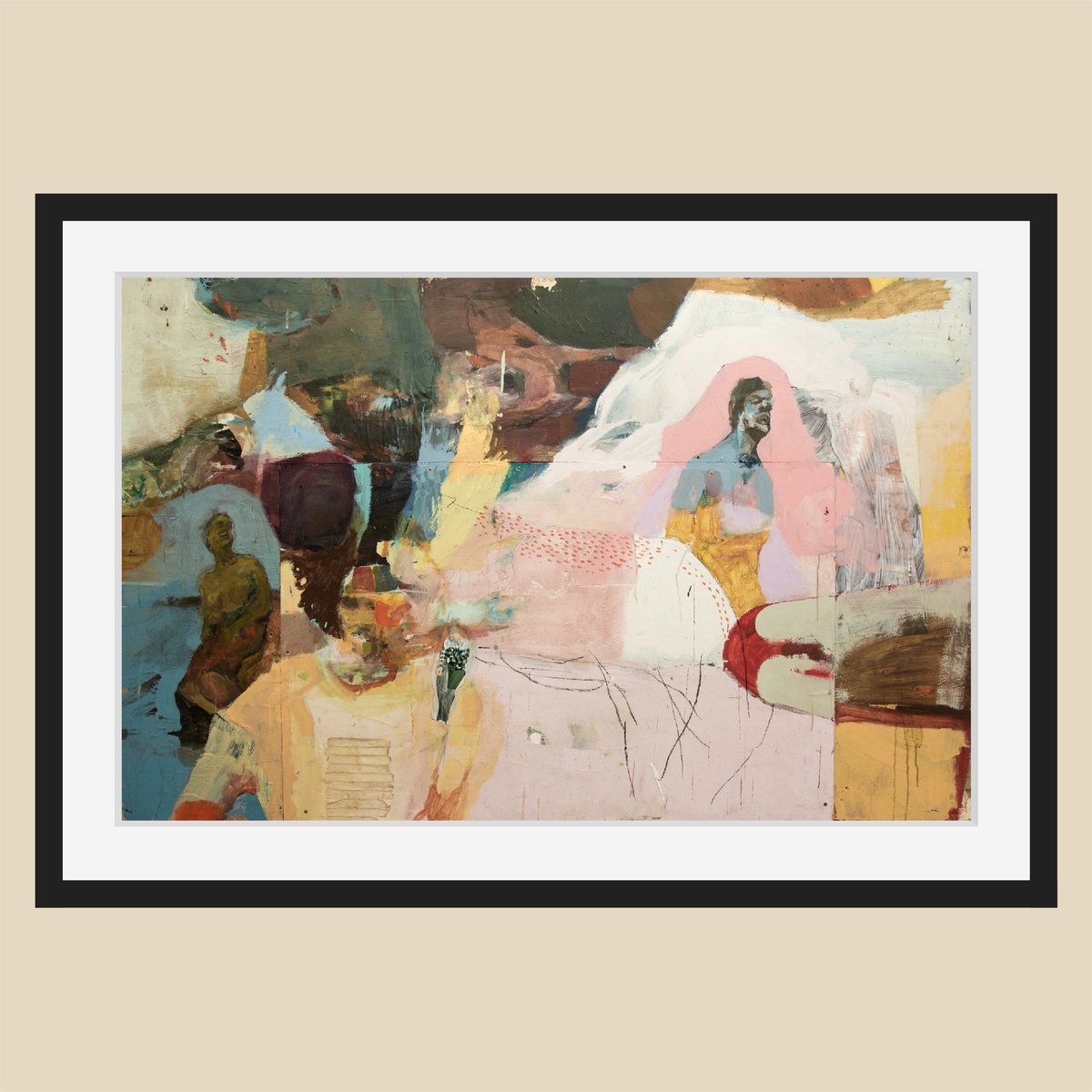 Last Ones At The Beach Party - Limited Edition Framed Print