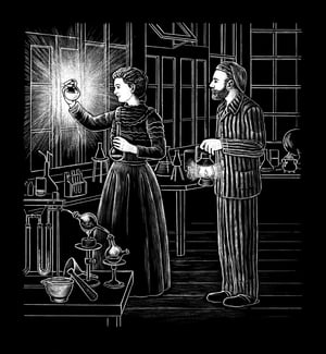 Image of »Marie Curie & Pierre«