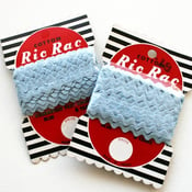 Image of Vintage Ric Rac - Light blue