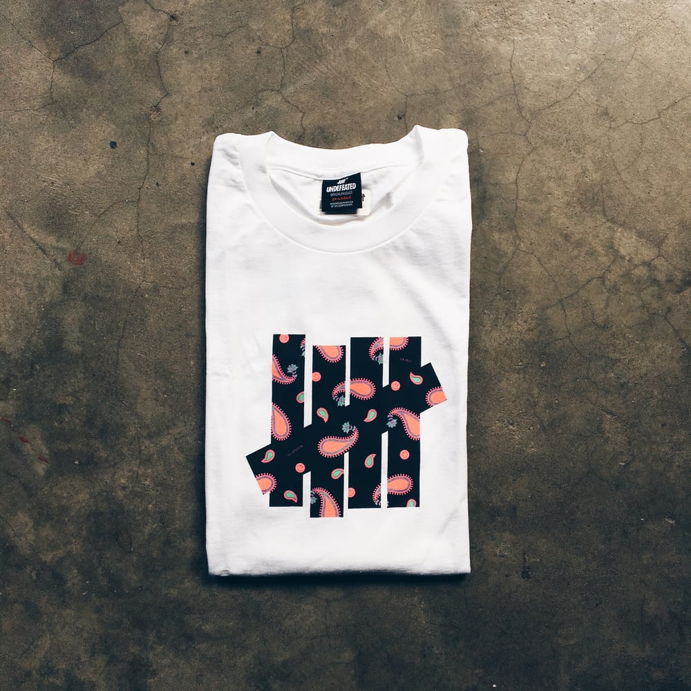 Image of Brand New 2012 Undefeated x All Gone Tee.