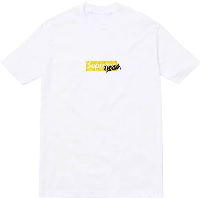 Image of Supreme Museum Gold Foil Logo Tee