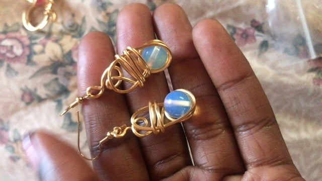 Image of Opalite earrings 