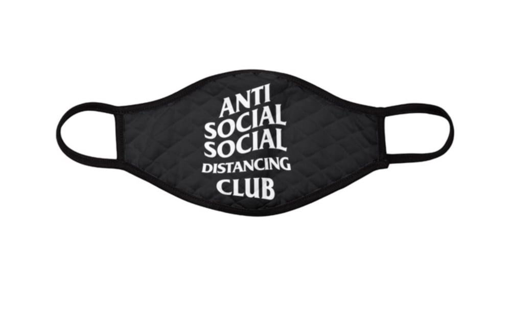 Image of PRE-ORDER Anti Social Social Distancing Club Face Masks [2 Style]
