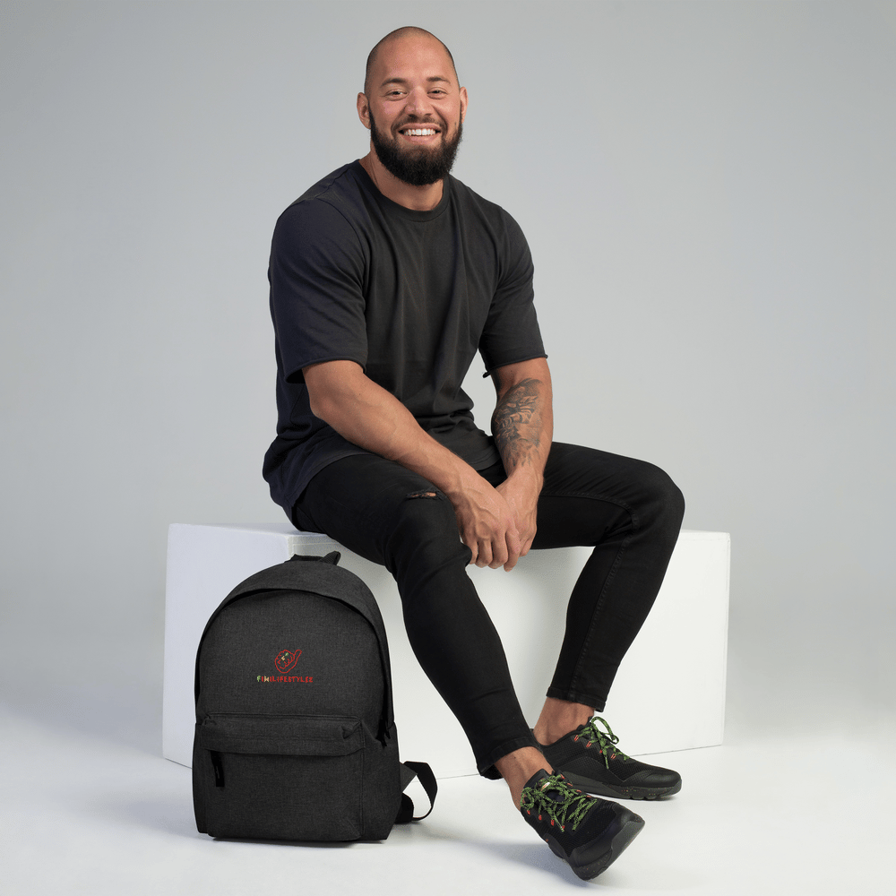 Image of fiwilifestyles embroided backpack