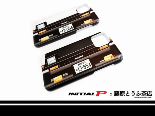 Image of Official Initial P x Fujiwara Tofu Cafe AKINA 86 Cell Phone Case
