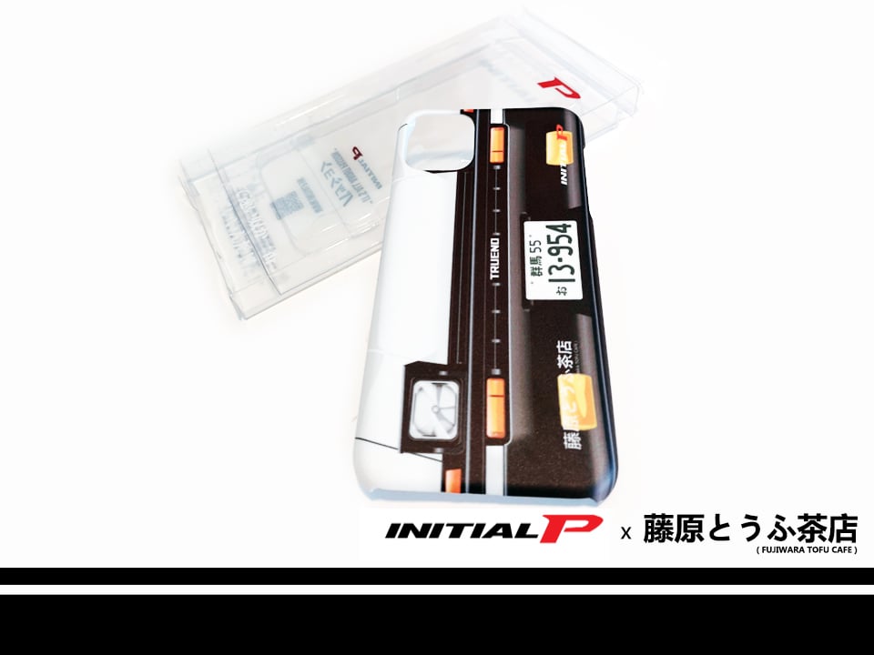 Image of Official Initial P x Fujiwara Tofu Cafe AKINA 86 Cell Phone Case