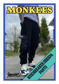 Image 3 of Sherpa Cargo Track Pants (Black)