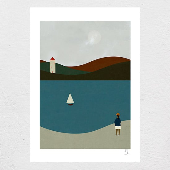Image of English Summer Print