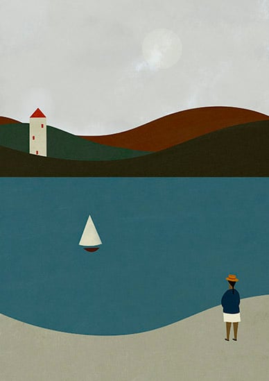 Image of English Summer Print