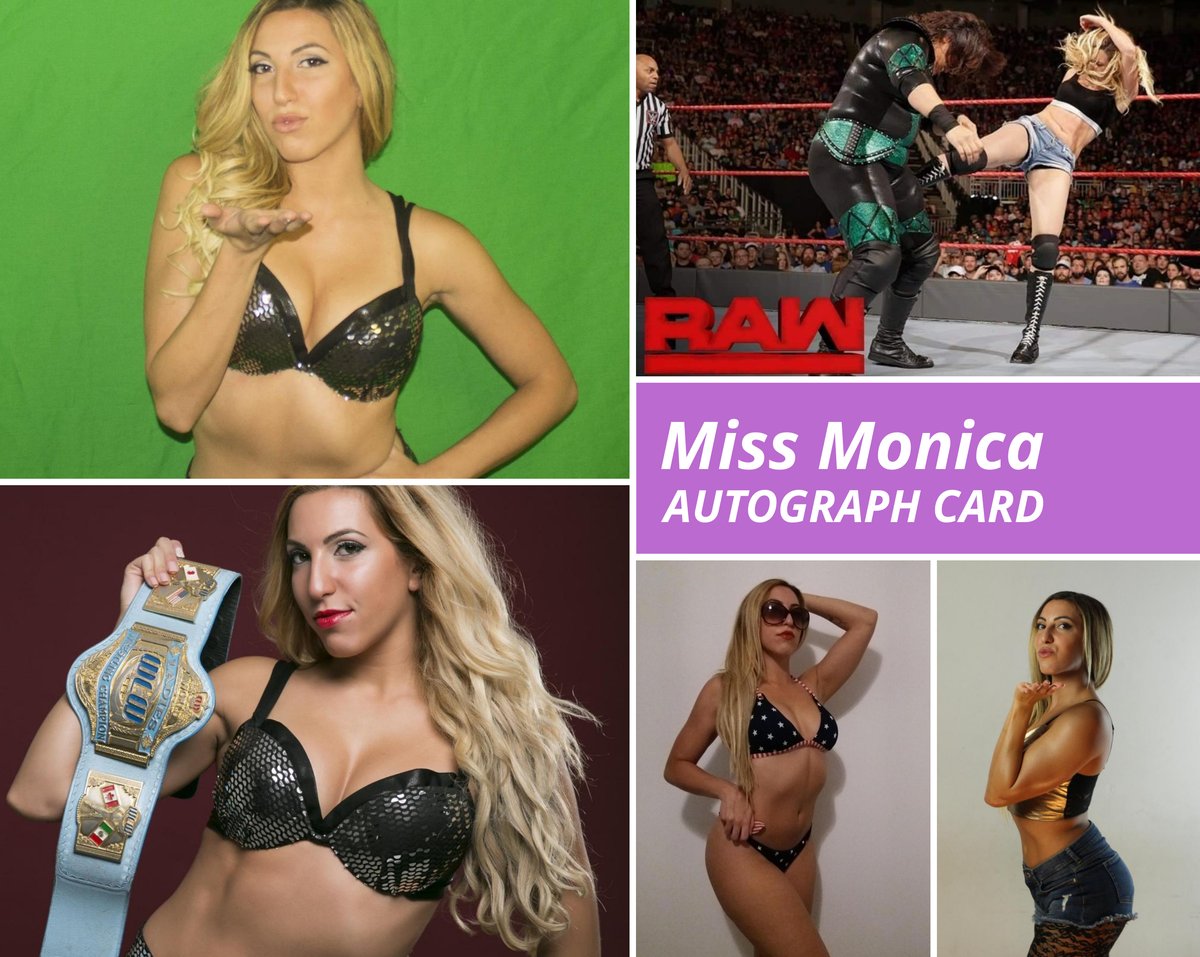 AUTOGRAPH CARD | Miss Monica Passeri