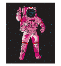 Pink Astronaut Print