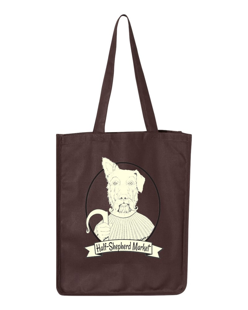 Image of HalfShep Heavy-duty Tote - Chocolate