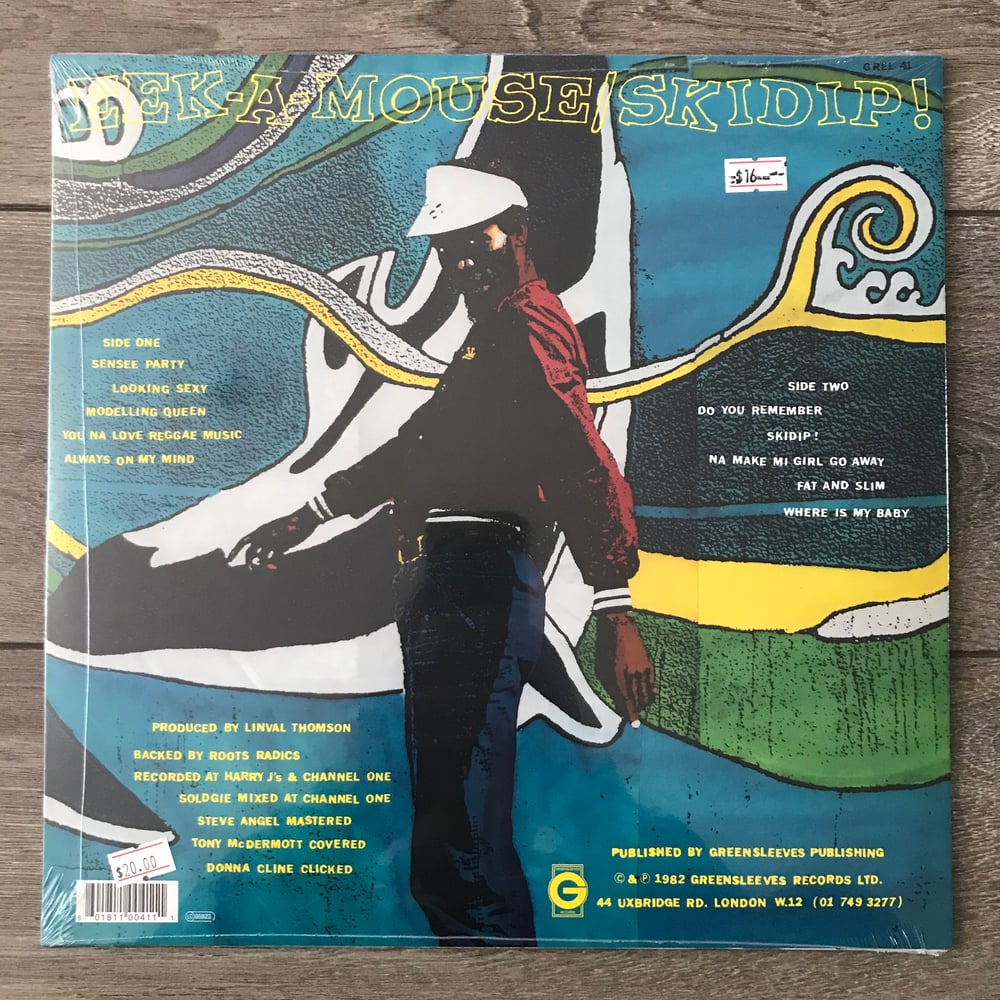 Image of Eek-A-Mouse - Skidip! Vinyl LP