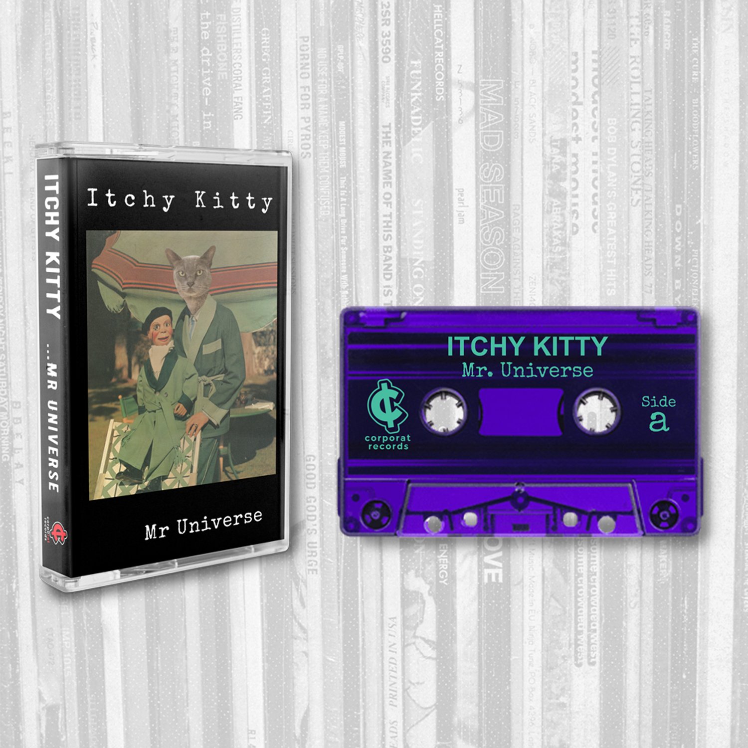 Itchy Kitty: Mr. Universe - Cassette Tape