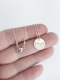 Image 3 of  Zodiac Constellation Necklace 