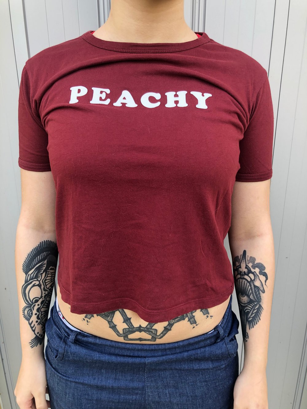 Image of Peachy crop top