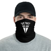 Image 1 of Faith Over Fear Emblem Face Mask Neck Gaiter Black