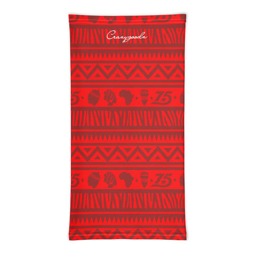 Image of The Culture Red Unisex Neck gaiter