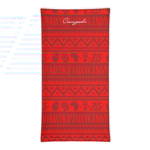 Image of The Culture Red Unisex Neck gaiter