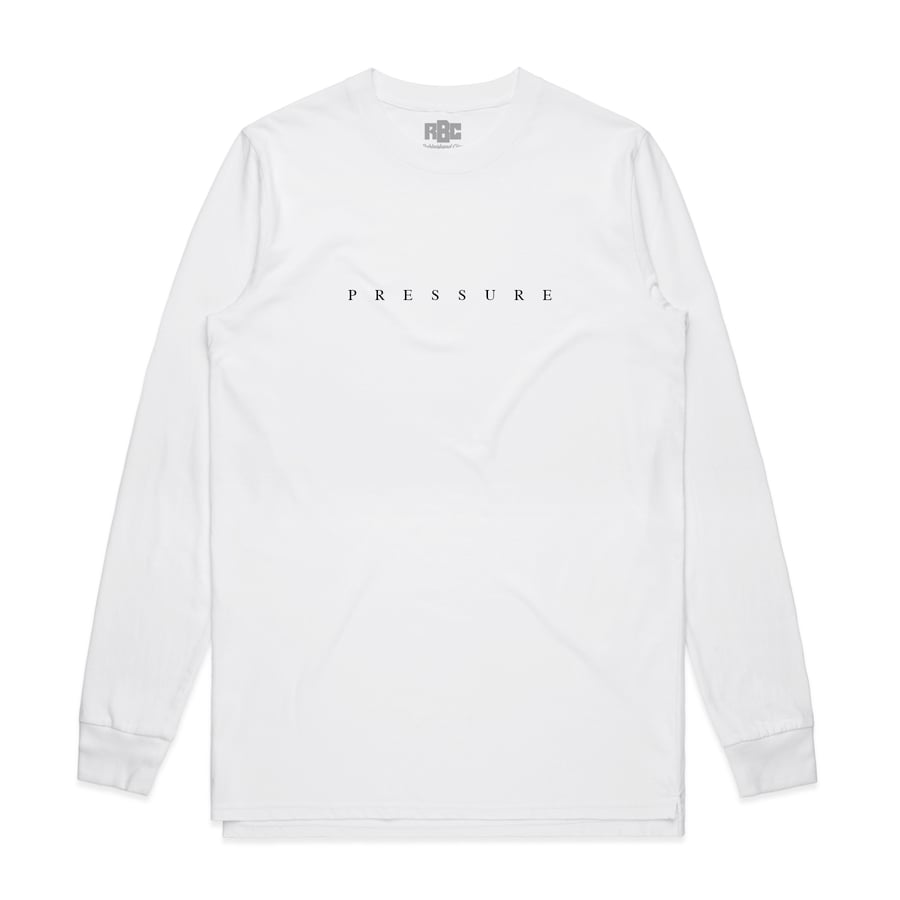 Image of Pressure - Long Sleeve - White