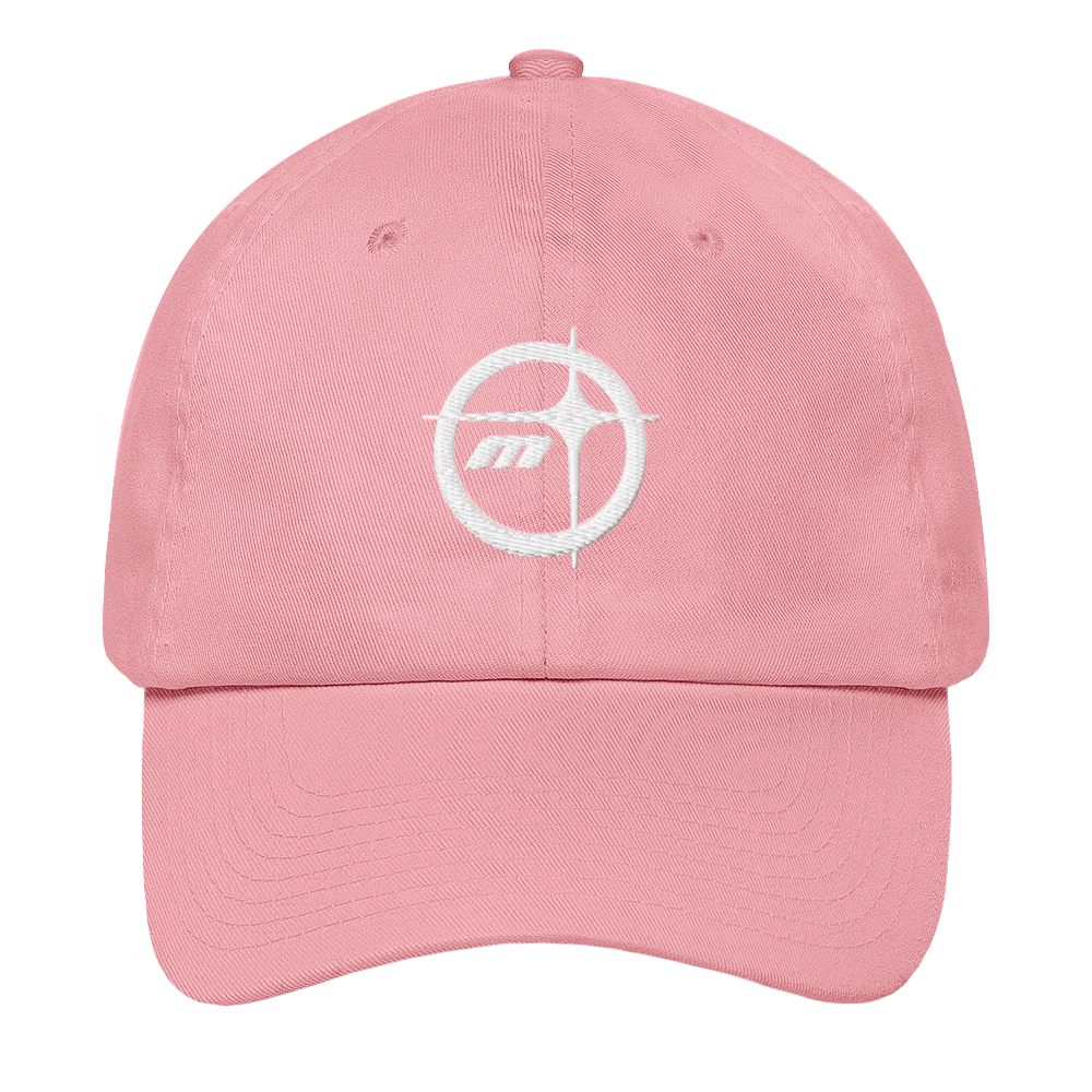 Image of flagship white on pink cap