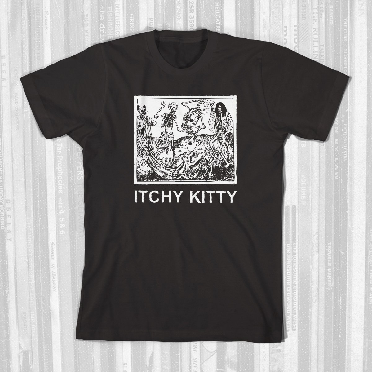 Itchy Kitty - Buckles Tee