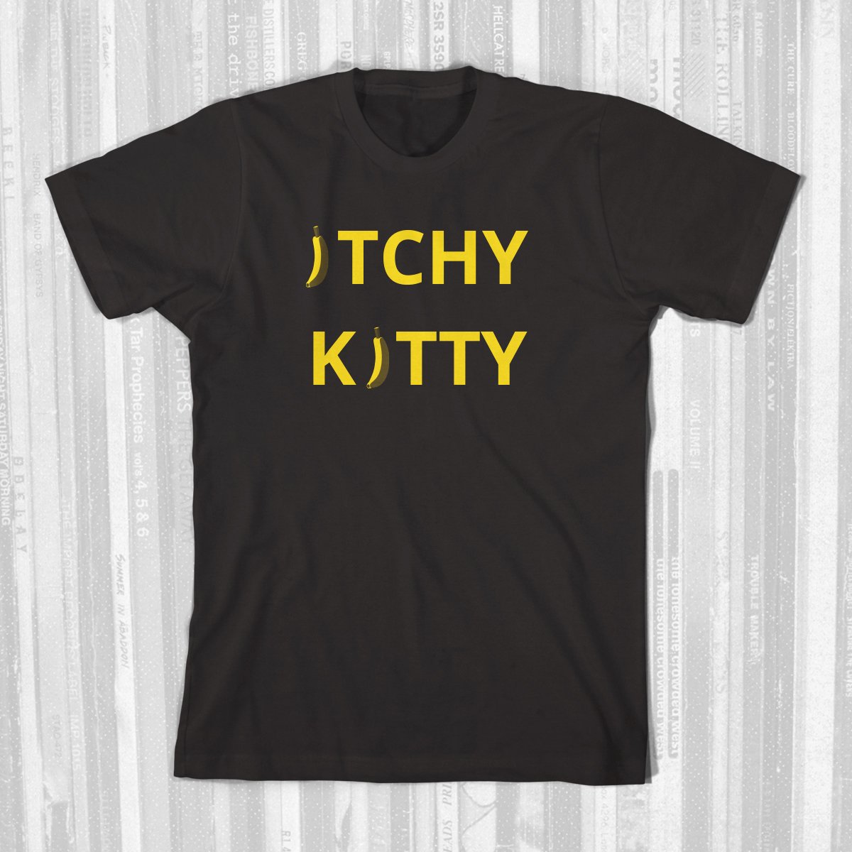 Itchy Kitty - Bananas Tee