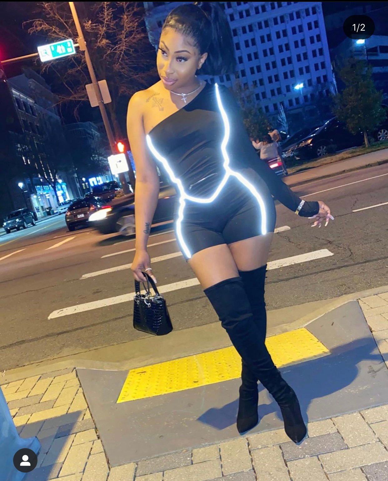 Reflective bodysuit best sale