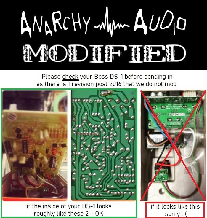 Dirty Secret modification for your own DS-1 Distortion