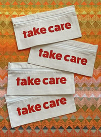 Image 1 of take care - pouch