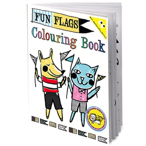 Image of Fun Flags Colouring Book 